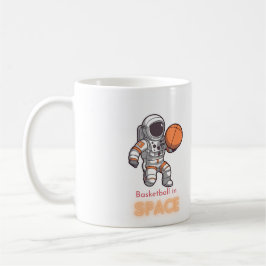 Astronaut speelt basketbal in de ruimte Mok