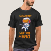 astronaut speelt gitaar t-shirt (Voorkant)