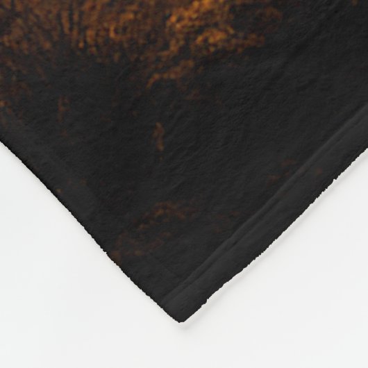 Astronaut speelt piano in Split Reality - Surreali Fleece Deken (Hoek)