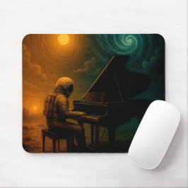 Astronaut speelt piano in Split Reality - Surreali Muismat