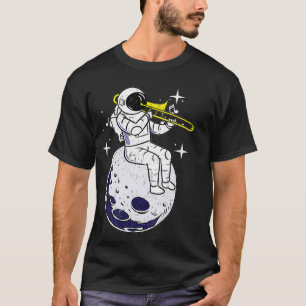 Astronaut Spel Trombone T-shirt