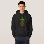 Astronaut Squad Funny Irish St Patrick Day Hoodie (Voorkant volledig)