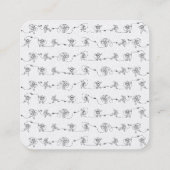 Astronaut Square Visitekaartje (Achterkant)