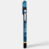 Astronaut staat op een met vorst bedekt oppervlak Case-Mate iPhone case (Achterkant / Links)