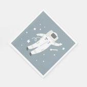 Astronaut & Stars Space Verjaardagsfeestservetten Servet (Hoek)