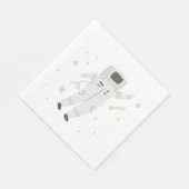 Astronaut & Stars Space Verjaardagsfeestservetten Servet (Hoek)