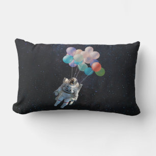 Astronaut Sterren & Ruimte Kleurrijke Ballonnen Kussen