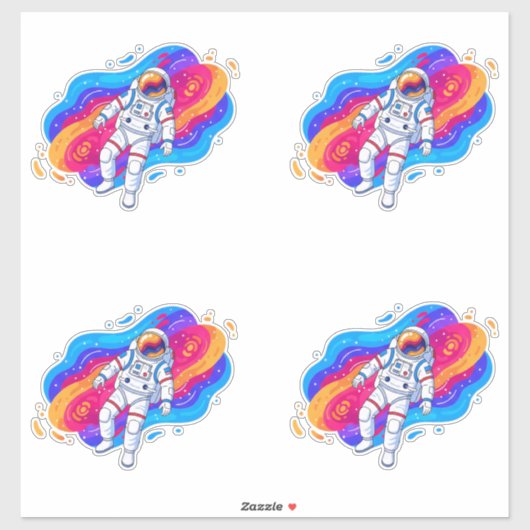 Astronaut Sticker (Vel)