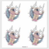 Astronaut Sticker (Vel)