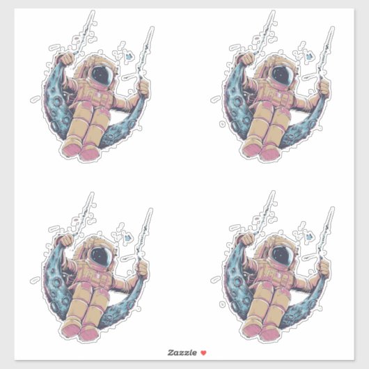 Astronaut Sticker (Vel)