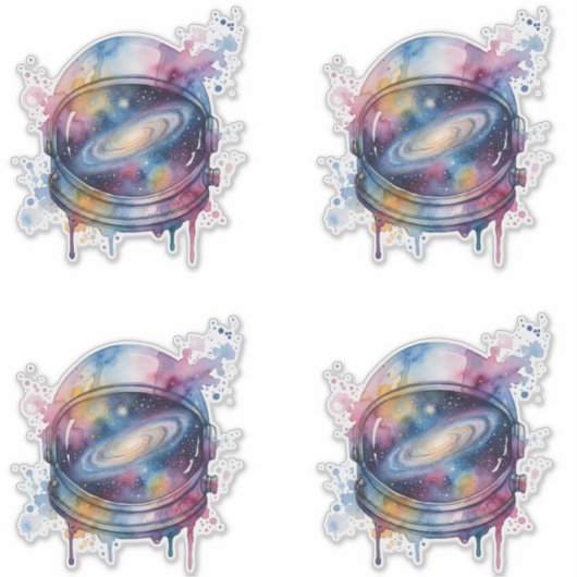 Astronaut Sticker (Voorkant)