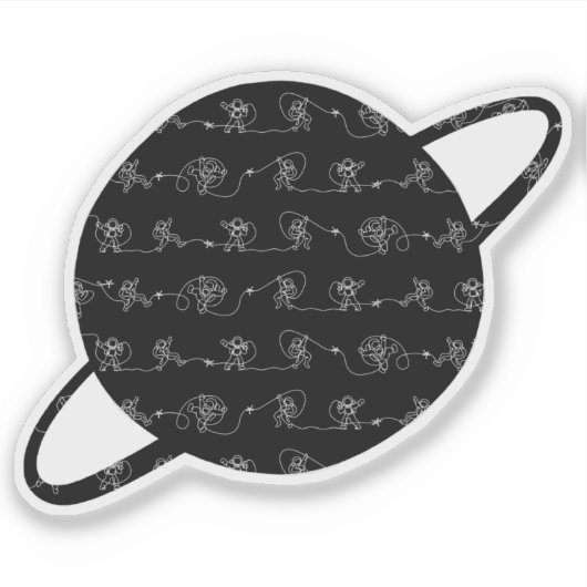 Astronaut Sticker (Voorkant)