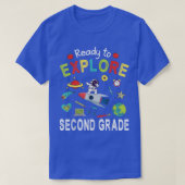 Astronaut Student Ride Rocket Ready to Edek Seco T-shirt (Design voorkant)