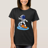 Astronaut Surfing Adventure T-shirt (Voorkant)