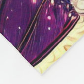 ASTRONAUT SURFING ON RIDE THE COSMIC WAVES FLEECE DEKEN (Hoek)