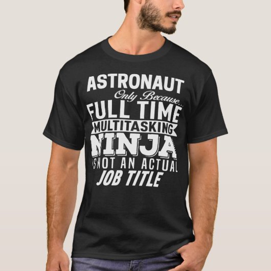 Astronaut T-shirt (Voorkant)