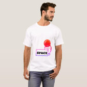astronaut t-shirt (Voorkant volledig)