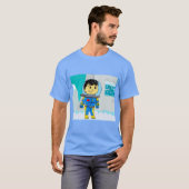 astronaut t-shirt (Voorkant volledig)