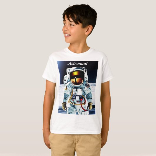 Astronaut T-Shirt (Voorkant volledig)