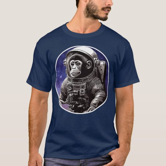 astronaut t-shirt (Voorkant)