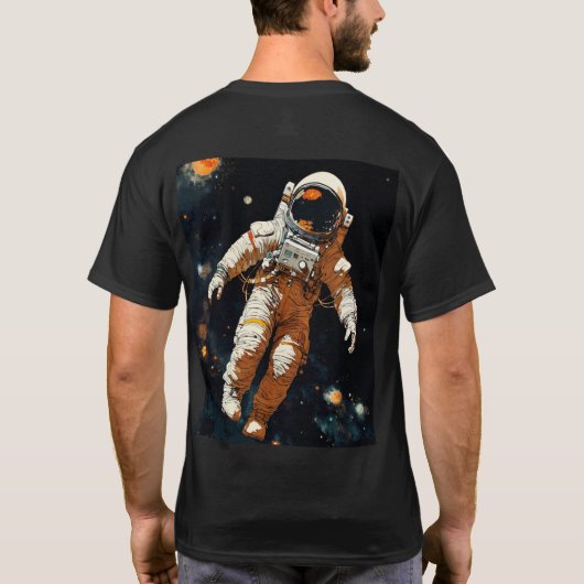 Astronaut T-Shirt (Achterkant)