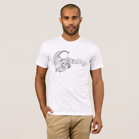 Astronaut T-shirt (Voorkant volledig)