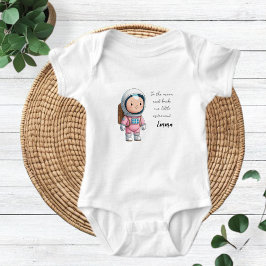 Astronaut T-Shirt, Space Astronomy Stars Gift Idea Romper