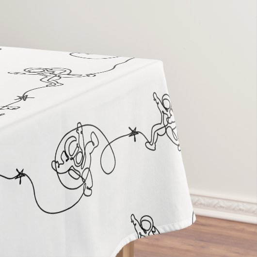 Astronaut Tablecloth Tafelkleed (Voorbeeld)