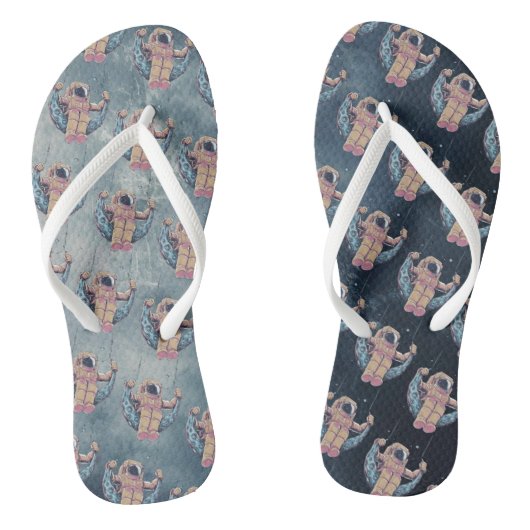 Astronaut Teenslippers (Voetbed)