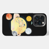 Astronaut telefoon iPhone hoesje (Achterkant horizontaal)