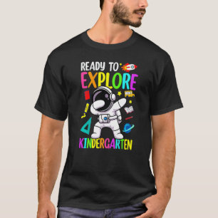 Astronaut terug naar school klaar om kinderen te v t-shirt