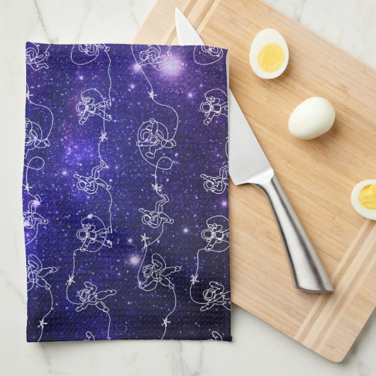 Astronaut Theedoek (Quarter Fold)