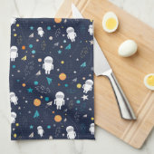 Astronaut Theedoek (Quarter Fold)