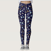 Astronaut-thema in de ruimte leggings (Voorkant)