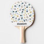 Astronaut-thema in de ruimte tafeltennisbatje (Achterkant)