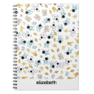 Astronaut thema ruimte notitieboek