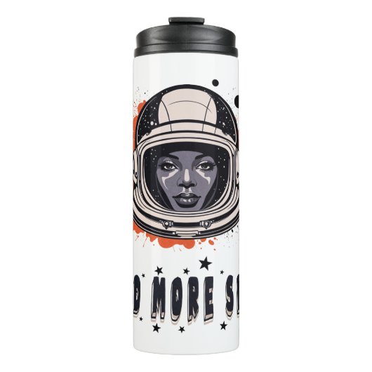 Astronaut Thermal Tumbler Thermosbeker (Voorkant)