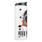 Astronaut Thermal Tumbler Thermosbeker (Gedraaid links)
