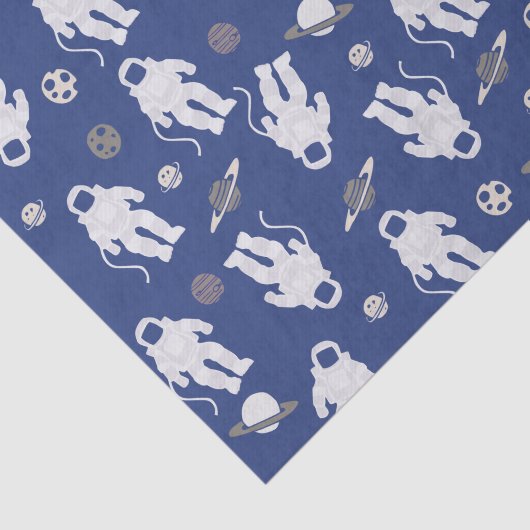 Astronaut Tissue Paper Tissuepapier (Detail)