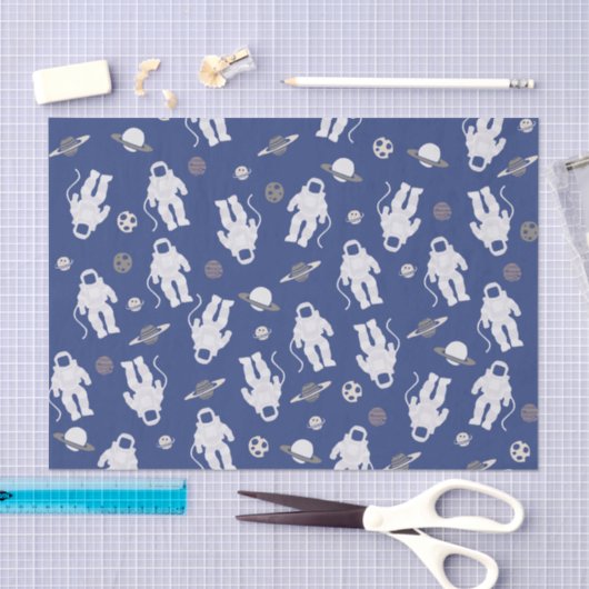 Astronaut Tissue Paper Tissuepapier (Craft)