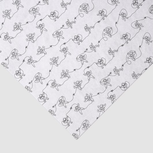 Astronaut Tissue Paper Tissuepapier (Detail)