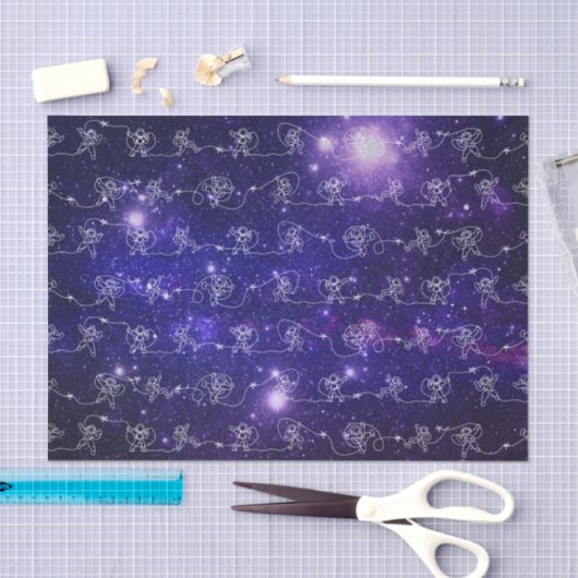 Astronaut Tissuepapier (Craft)