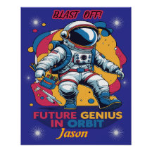 Astronaut - Toekomstige Genie in een baan om de aa
