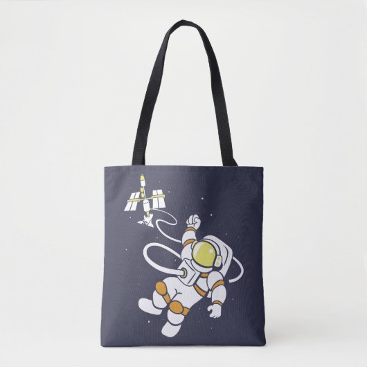 Astronaut Tote Bag (Voorkant)