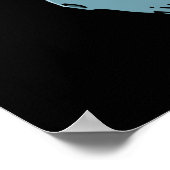 Astronaut Tuba Player Music Gift Kinder Band Tuba Poster (Hoek)