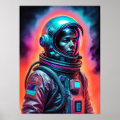 Astronaut Twee Poster (Voorkant)