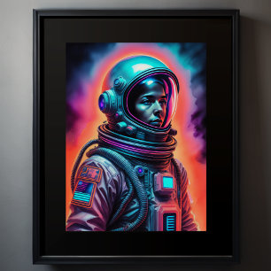 Astronaut Twee Poster