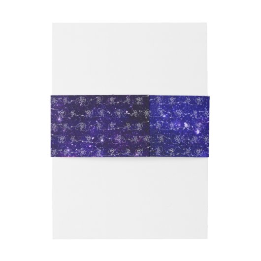 Astronaut Uitnodigingen Wikkel (Achterkant Voorbeeld)