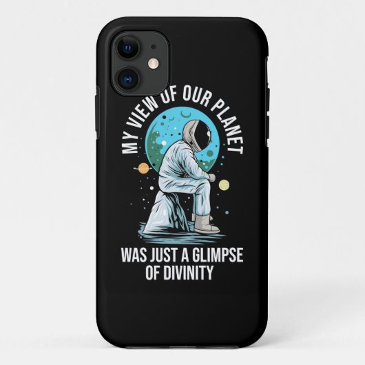 Astronaut Uitzicht van onze planeet Case-Mate iPhone Case (Achterkant)