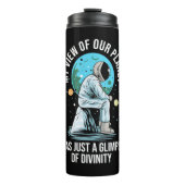 Astronaut Uitzicht van onze planeet Thermosbeker (Voorkant)